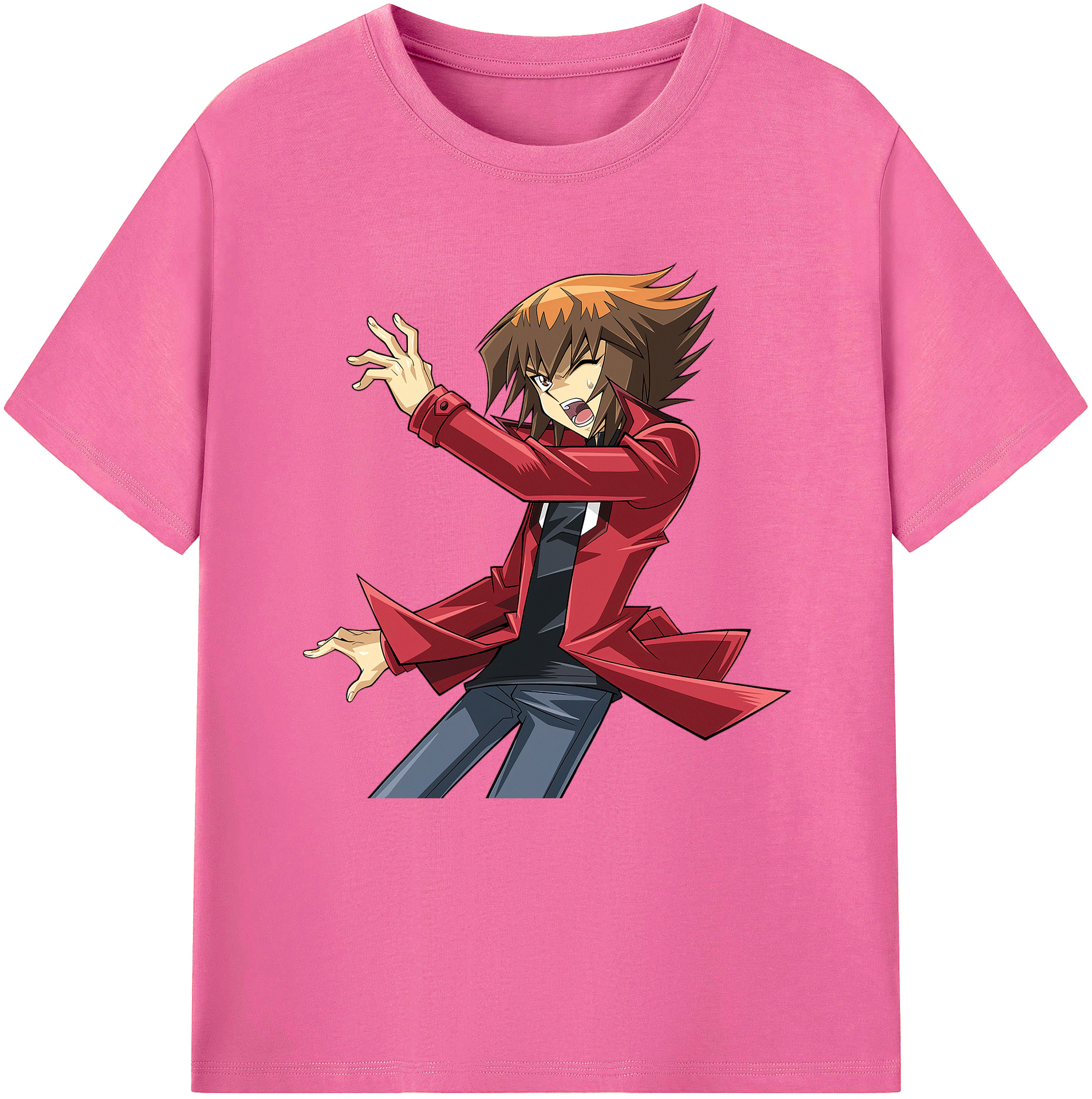 （画像用） 遊☆戯☆王 Yu-Gi-Oh! レディースカジュアルプリントTシャツ（綿100％）